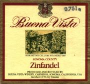 Buena Vista_zinfandel 1979